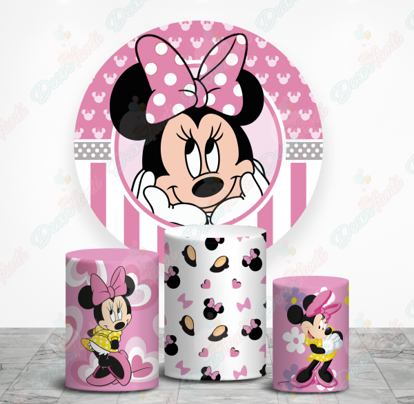 Minnie Fundas de tela sublimada