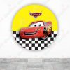 Cars Fundas de tela sublimada para cilindros backdrop