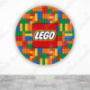 Lego tela sublimada para cilindros Backdrop